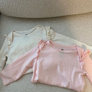 Baby gap pack of 2 long sleeve onesies